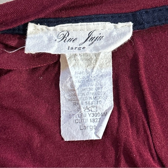 Rue Juju Lightweight Open front Cardigan Size Large - Picture 5 of 5